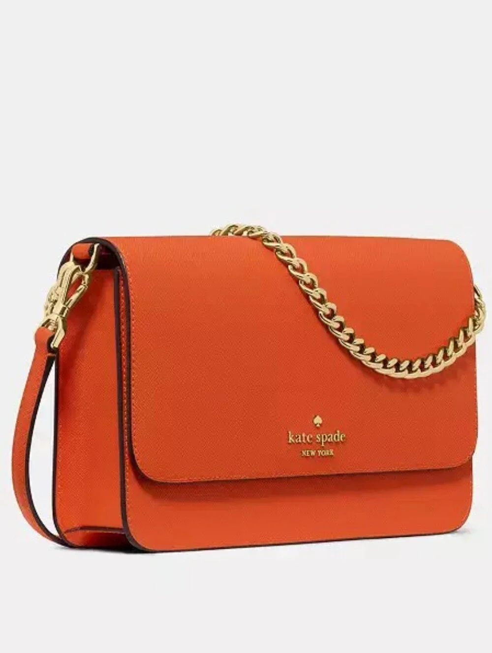 kate spade Orange Madison Willow Chain Crossbody Bag. NWT. Reg. $349